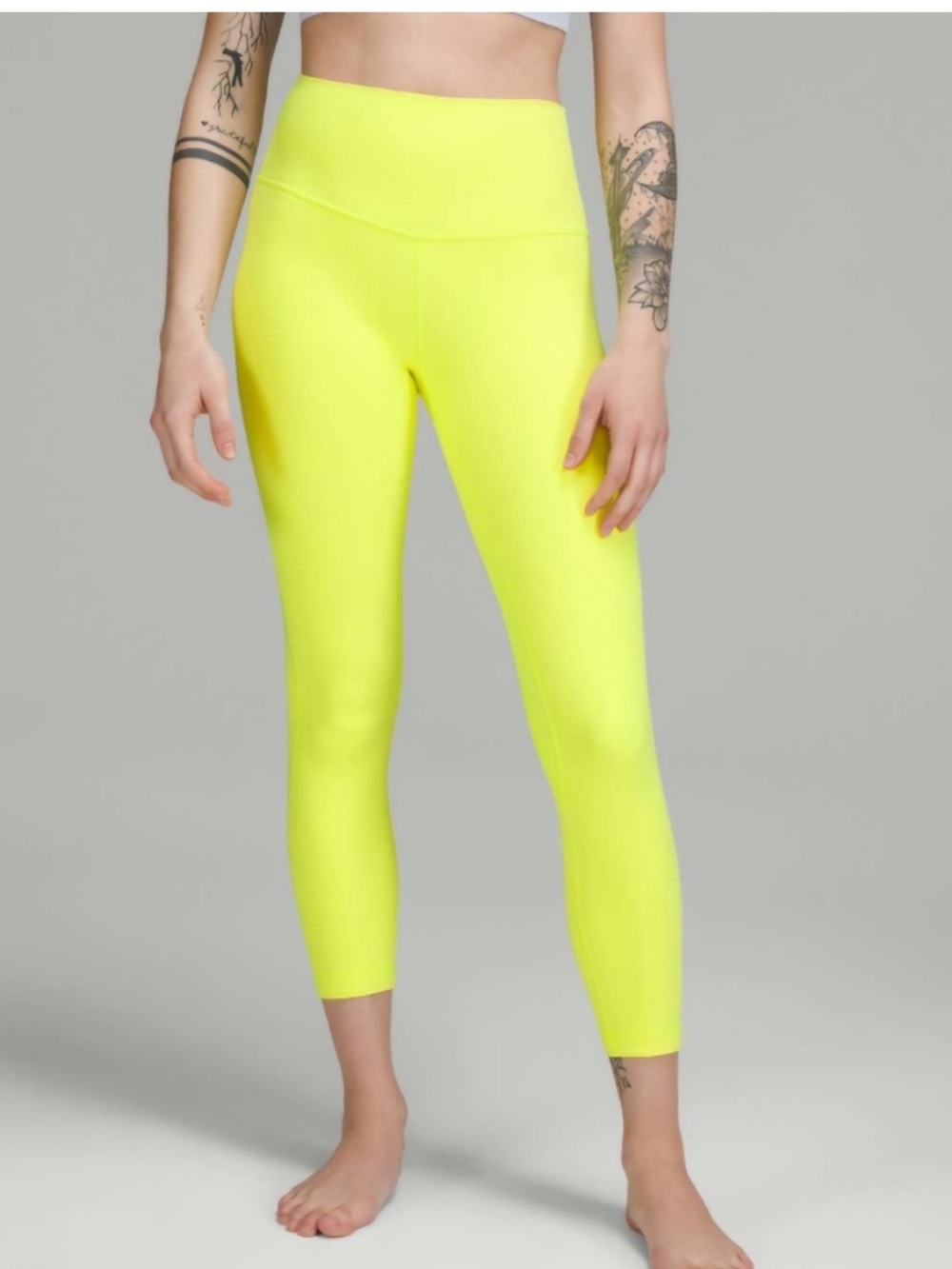 Lululemon Align High Rise Pant 25” Electric Lemon 4